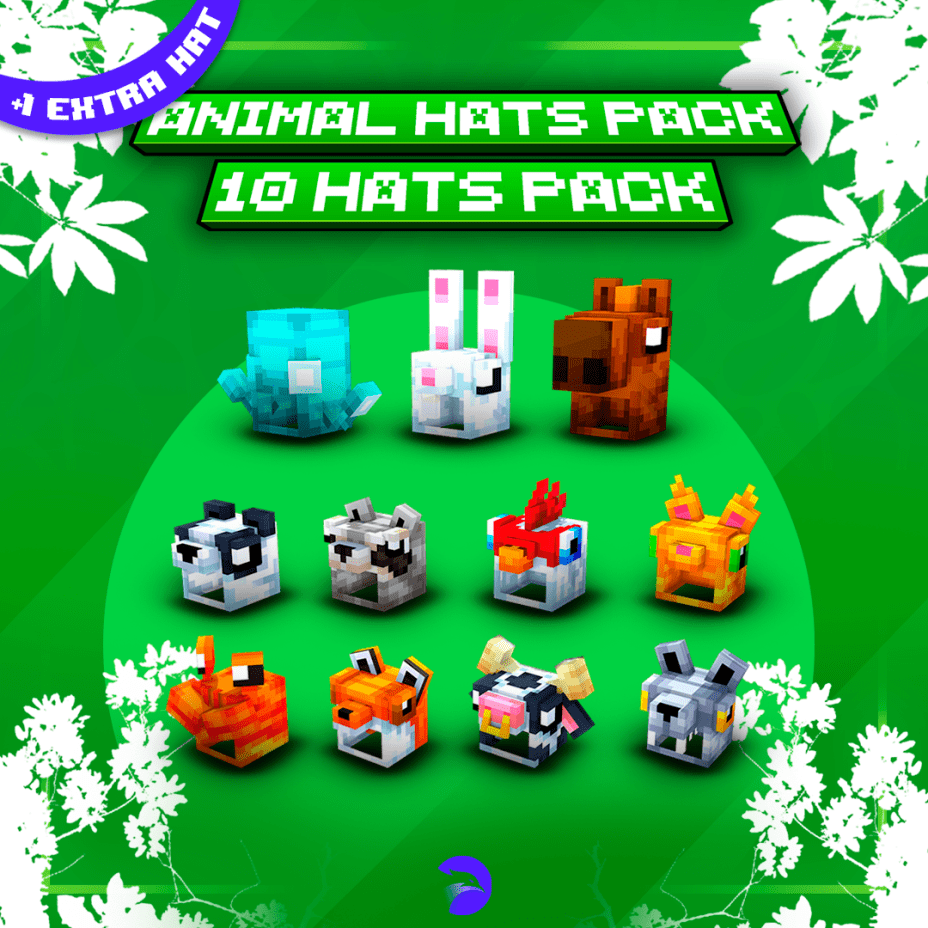 Animals Hat Pack Showcase Image